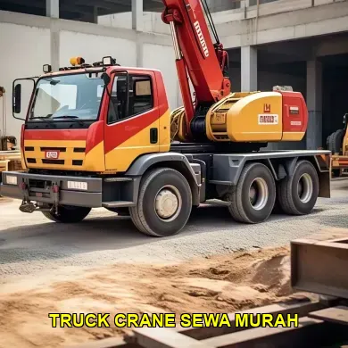 truck crane sewa murah